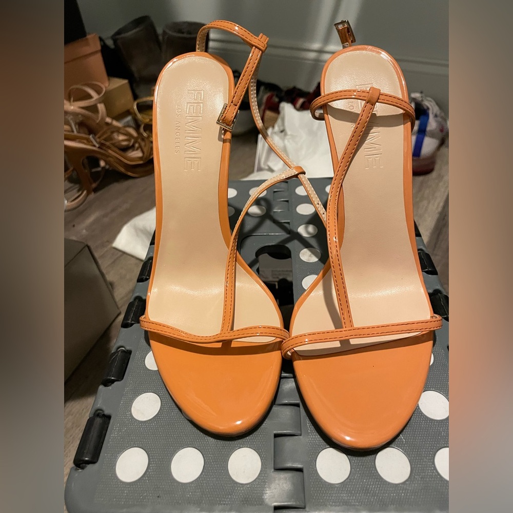 Femme LA heeled sandals. Worn once